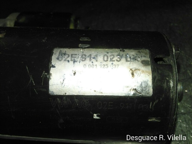 Recambio de motor arranque para volkswagen golf v berlina (1k1) gt | 11.05 - 12.07 gt | 11.05 - 12.07 referencia OEM IAM 02F9110