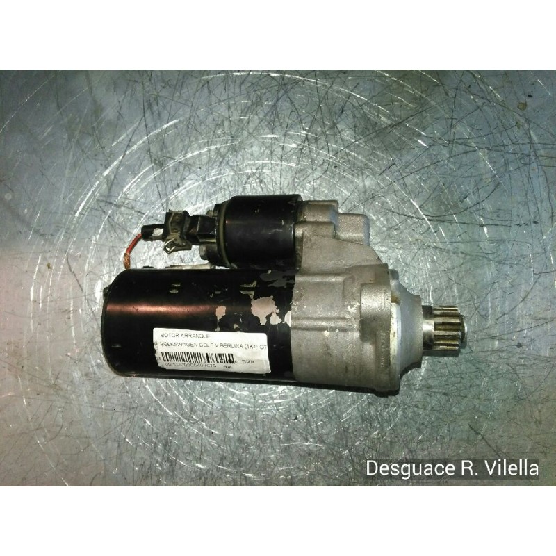 Recambio de motor arranque para volkswagen golf v berlina (1k1) gt | 11.05 - 12.07 gt | 11.05 - 12.07 referencia OEM IAM 02F9110