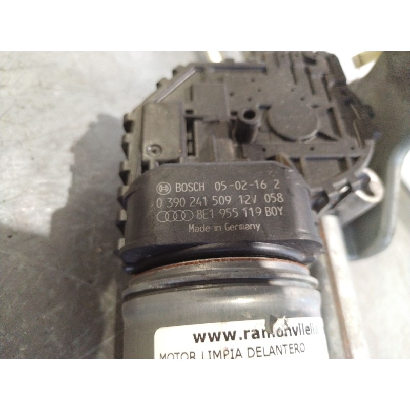 Recambio de motor limpia delantero para audi a4 berlina (8e) 2.0 16v tfsi referencia OEM IAM 0390241509 8E1955119 