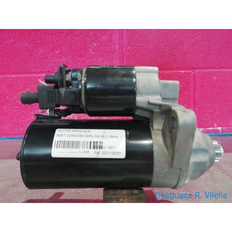 Recambio de motor arranque para seat cordoba berlina (6l2) stella | 09.02 - 12.04 stella | 09.02 - 12.04 referencia OEM IAM 0001