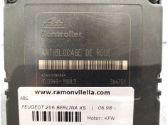 Recambio de abs para peugeot 206 berlina xs | 06.98 - 12.06 xs | 06.98 - 12.06 referencia OEM IAM 10094811083   2