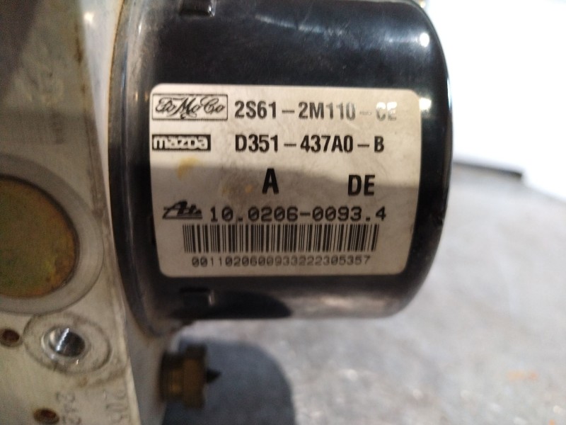 Recambio de abs para ford fusion (cbk) 1.4 tdci cat | 0.02 - ... 1.4 tdci cat | 0.02 - ... referencia OEM IAM 10096001063 2S612M
