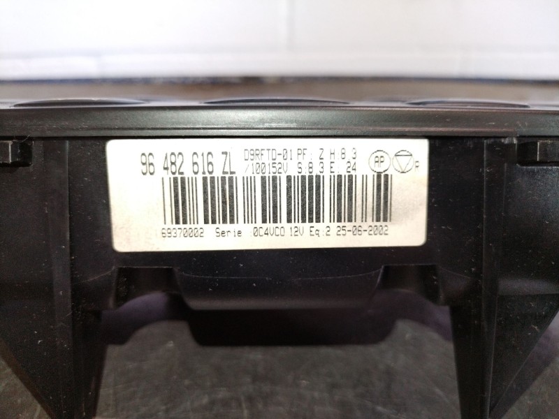 Recambio de mando climatizador para peugeot 406 berlina (s1/s2) sldt | 08.95 - 12.98 sldt | 08.95 - 12.98 referencia OEM IAM 964