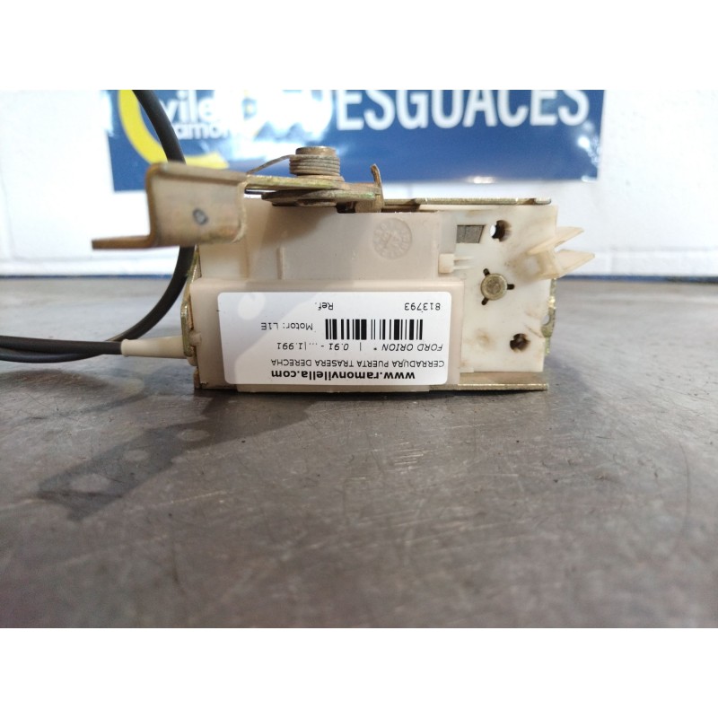 Recambio de cerradura puerta trasera derecha para ford orion  | 0.91 - ...  | 0.91 - ... referencia OEM IAM   