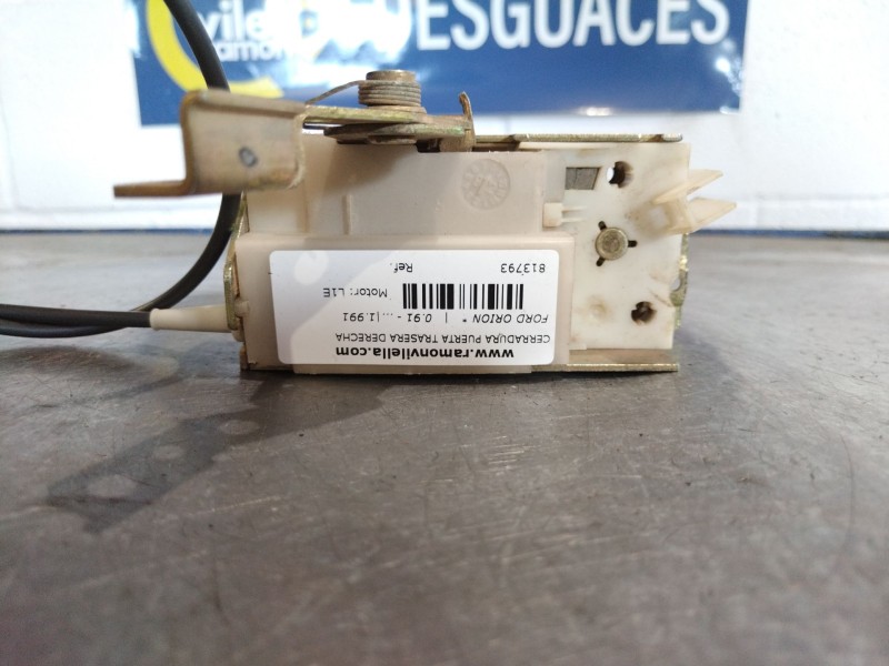 Recambio de cerradura puerta trasera derecha para ford orion  | 0.91 - ...  | 0.91 - ... referencia OEM IAM   