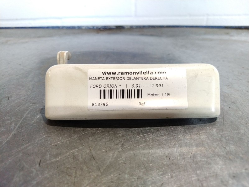 Recambio de maneta exterior delantera derecha para ford orion  | 0.91 - ...  | 0.91 - ... referencia OEM IAM   