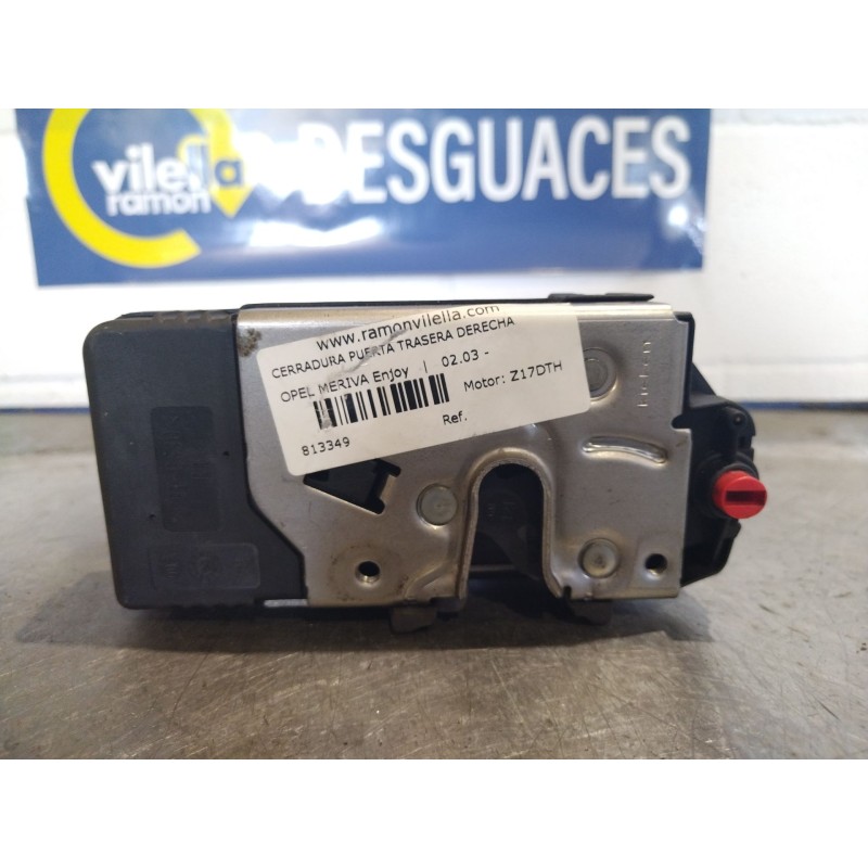 Recambio de cerradura puerta trasera derecha para opel meriva enjoy | 02.03 - 12.06 enjoy | 02.03 - 12.06 referencia OEM IAM 131