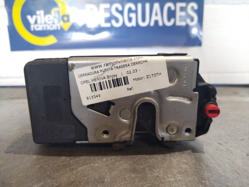 Recambio de cerradura puerta trasera derecha para opel meriva enjoy | 02.03 - 12.06 enjoy | 02.03 - 12.06 referencia OEM IAM 131