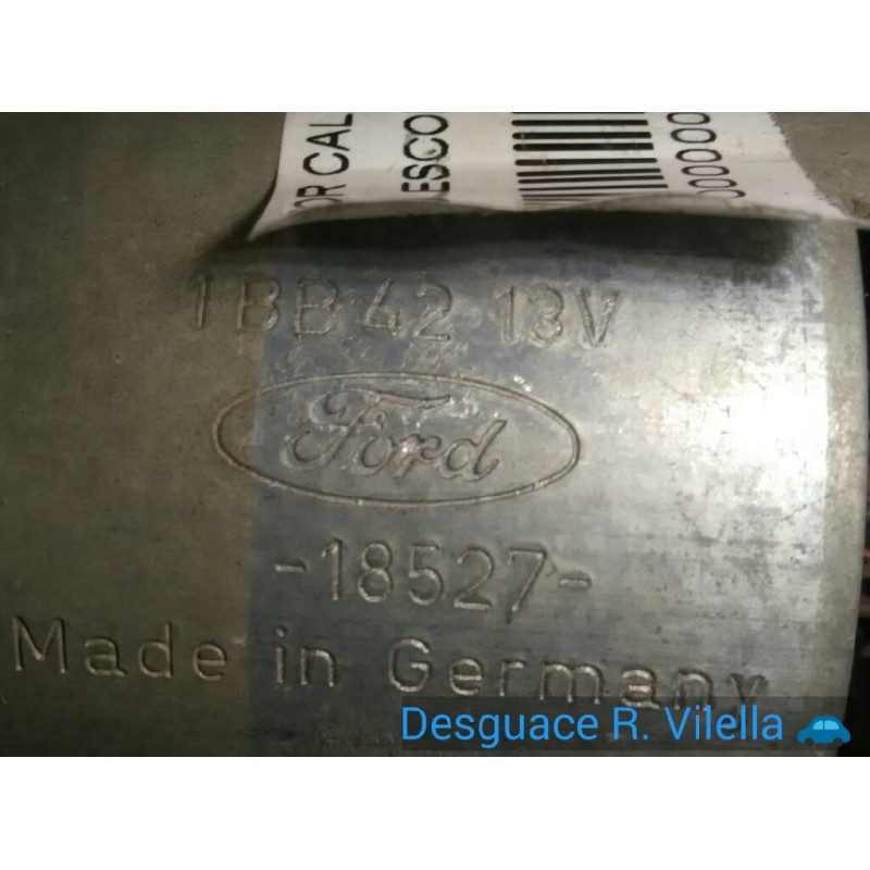 Recambio de motor calefaccion para ford escort berl./turnier atlanta berlina | 0.95 - ... atlanta berlina | 0.95 - ... referenci