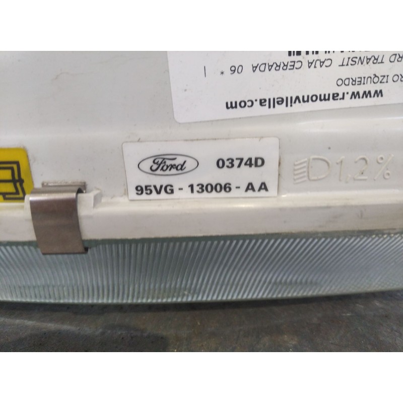 Recambio de faro izquierdo para ford transit caja cerrada 06  | ... transit caja cerrada 06  | ... referencia OEM IAM 95VG13006A