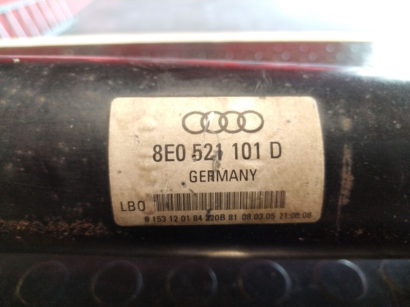 Recambio de cardan trasero para audi a4 berlina (8e) 2.0 16v tfsi referencia OEM IAM   