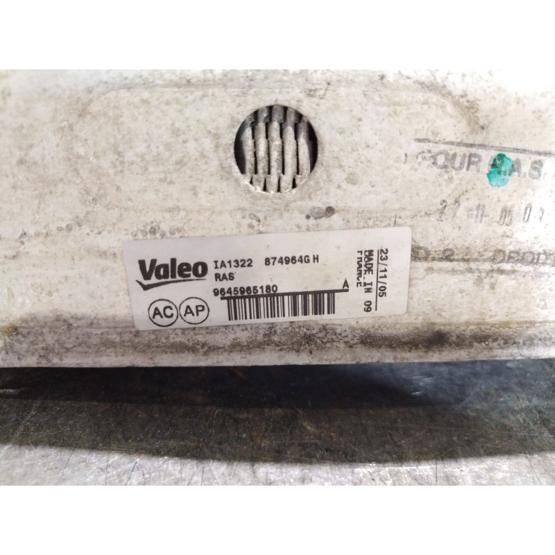 Recambio de intercooler para citroen xsara picasso 1.6 hdi 110 exclusive | 02.04 - 12.05 1.6 hdi 110 exclusive | 02.04 - 12.05 r