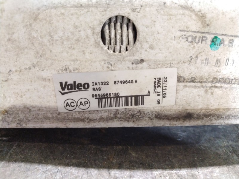 Recambio de intercooler para citroen xsara picasso 1.6 hdi 110 exclusive | 02.04 - 12.05 1.6 hdi 110 exclusive | 02.04 - 12.05 r