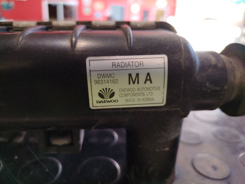 Recambio de radiador agua para daewoo matiz referencia OEM IAM    Recambio de radiador agua para daewoo matiz referencia OEM IAM