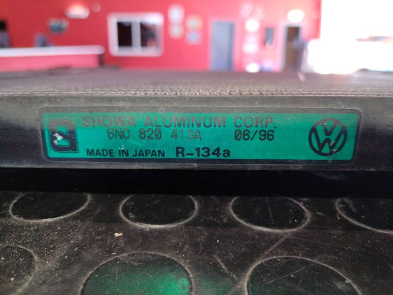 Recambio de condensador radiador aire acondicionado para volkswagen polo referencia OEM IAM    Recambio de condensador radiador aire acondicionado para volkswagen polo referencia OEM IAM