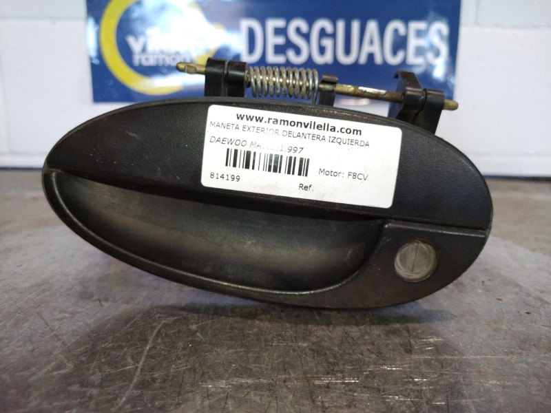 Recambio de maneta exterior delantera izquierda para daewoo matiz referencia OEM IAM 96314596  