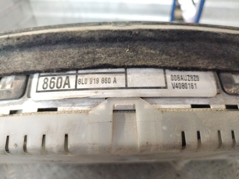 Recambio de cuadro instrumentos para audi a3 (8l) 1.6 | 0.96 - ... 1.6 | 0.96 - ... referencia OEM IAM 8L0919860A  