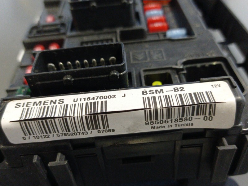 Recambio de centralita bsm para citroen berlingo  | 0.02 - ...  | 0.02 - ... referencia OEM IAM BSMB2 U118470002J 
