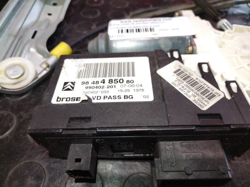 Recambio de elevalunas delantero derecho para citroen c5 berlina sx (e) referencia OEM IAM 9648485080  