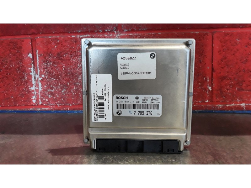 Recambio de centralita motor uce para bmw serie 5 berlina (e39)  | 0.95 - 0.03  | 0.95 - 0.03 referencia OEM IAM 0281010314 7789