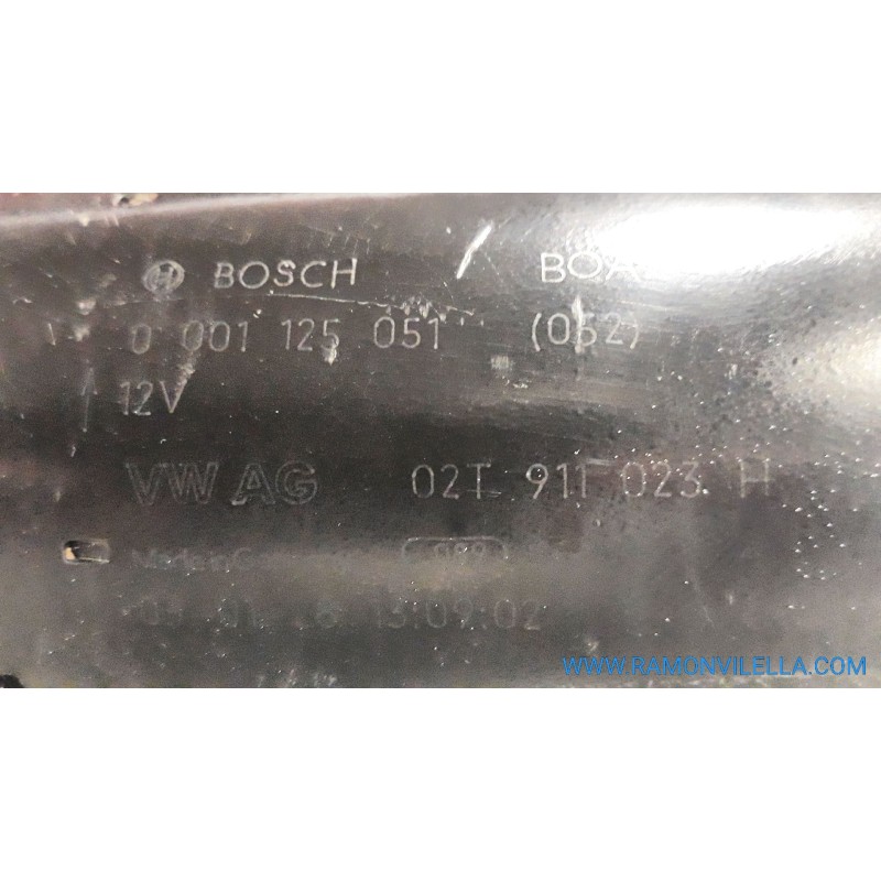 Recambio de motor arranque para seat ibiza (6l1) stella | 04.02 - 12.04 stella | 04.02 - 12.04 referencia OEM IAM 0001125051  