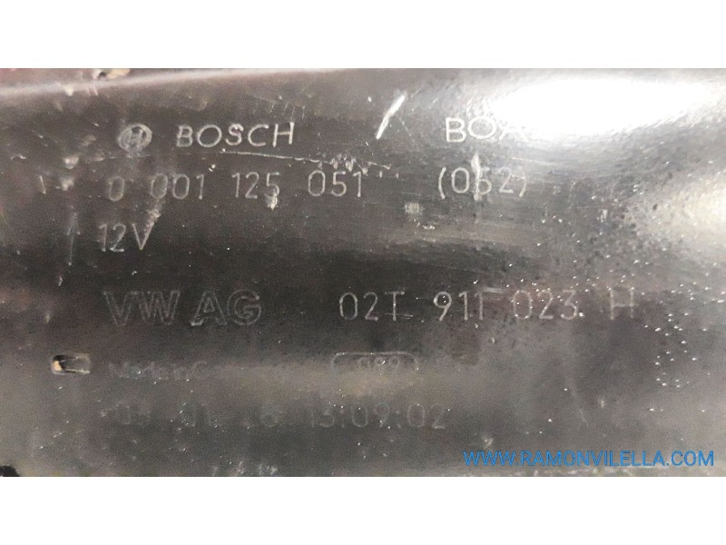 Recambio de motor arranque para seat ibiza (6l1) stella | 04.02 - 12.04 stella | 04.02 - 12.04 referencia OEM IAM 0001125051  