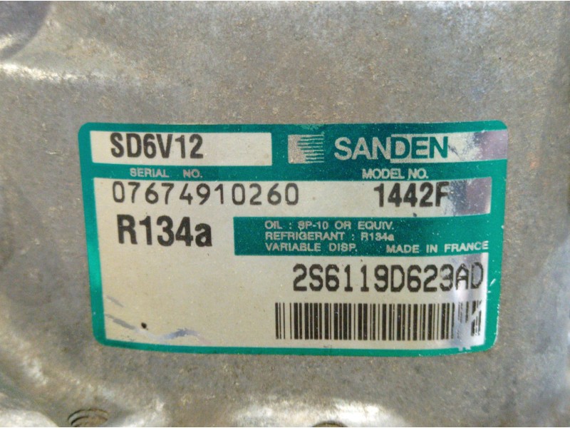 Recambio de compresor aire acondicionado para ford mondeo turnier (ge)  | 0.00 - 0.07  | 0.00 - 0.07 referencia OEM IAM 1442F  