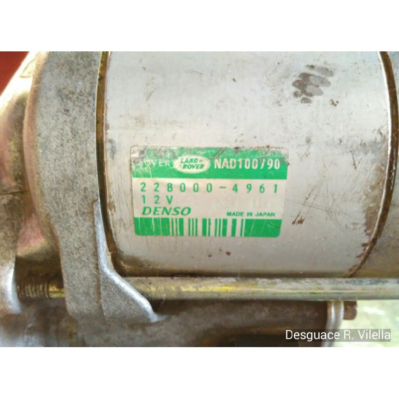 Recambio de motor arranque para mg rover serie 25 (rf) classic (5-ptas.) | 01.00 - 12.04 classic (5-ptas.) | 01.00 - 12.04 refer