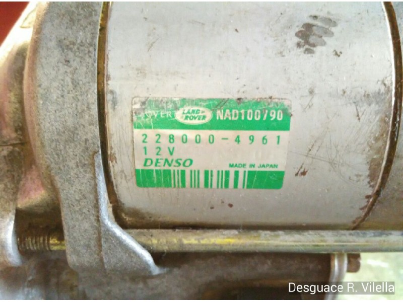 Recambio de motor arranque para mg rover serie 25 (rf) classic (5-ptas.) | 01.00 - 12.04 classic (5-ptas.) | 01.00 - 12.04 refer