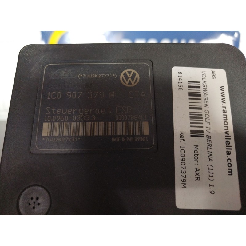 Recambio de abs para volkswagen golf iv berlina (1j1) 1.9 tdi | 0.97 - ... 1.9 tdi | 0.97 - ... referencia OEM IAM 1C0907379M 1J