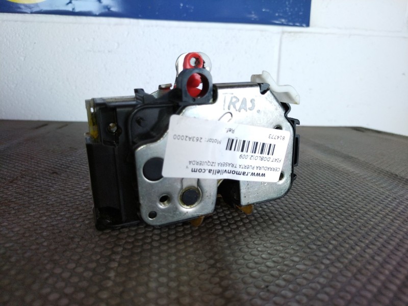 Recambio de cerradura puerta trasera izquierda para fiat doblo active referencia OEM IAM 51910357   Recambio de cerradura puerta trasera izquierda para fiat doblo active referencia OEM IAM 51910357