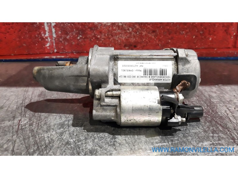 Recambio de motor arranque para mercedes clase b (w246) b 180 cdi be (246.200) | 11.11 - 12.13 b 180 cdi be (246.200) | 11.11 - 