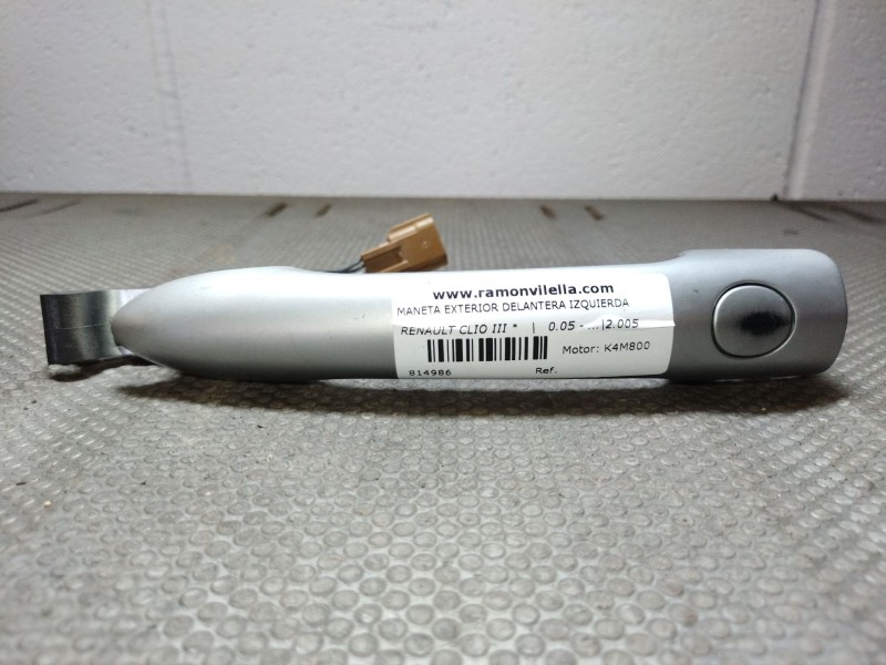 Recambio de maneta exterior delantera izquierda para renault clio iii  | 0.05 - ...  | 0.05 - ... referencia OEM IAM   