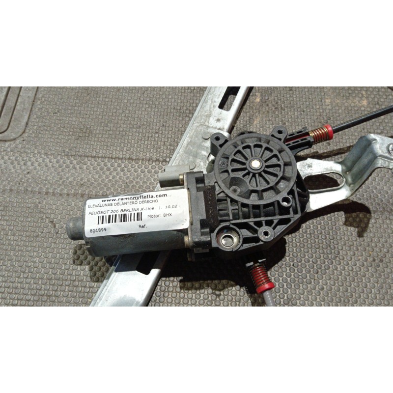 Recambio de elevalunas delantero derecho para peugeot 206 berlina x-line | 10.02 - 12.10 x-line | 10.02 - 12.10 referencia OEM I