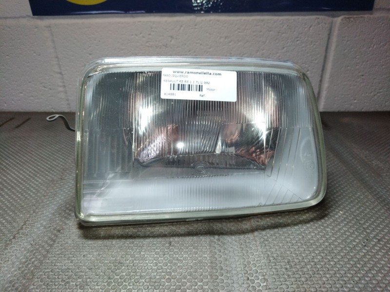 Recambio de faro izquierdo para renault r5 r5 1.1 tl referencia OEM IAM   