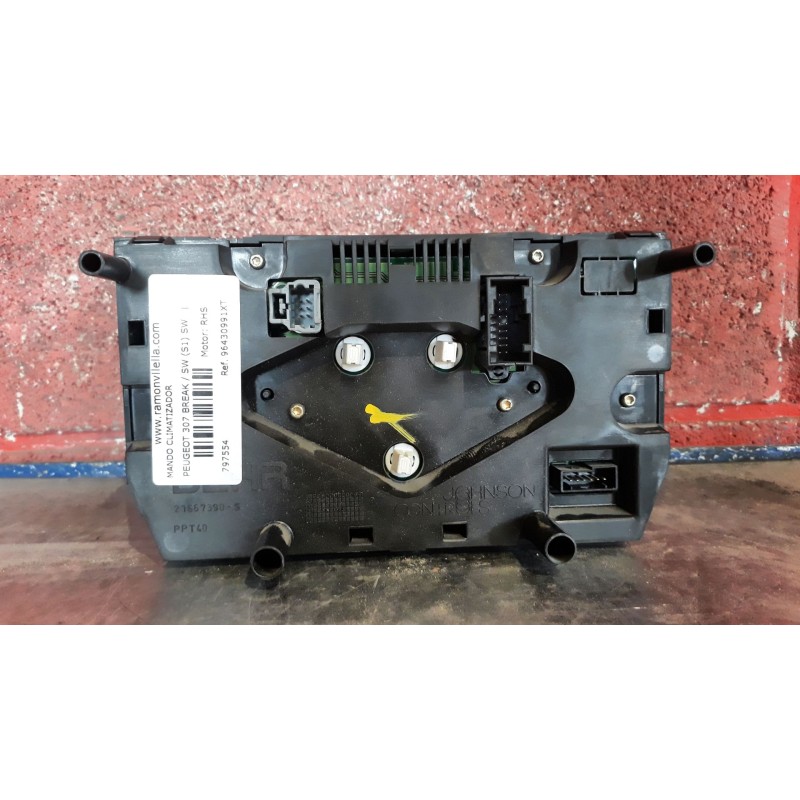 Recambio de mando climatizador para peugeot 307 break / sw (s1) sw | 04.02 - 12.04 sw | 04.02 - 12.04 referencia OEM IAM 9643099