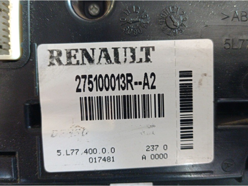 Recambio de mando calefaccion aire acondicionado para renault master referencia OEM IAM   