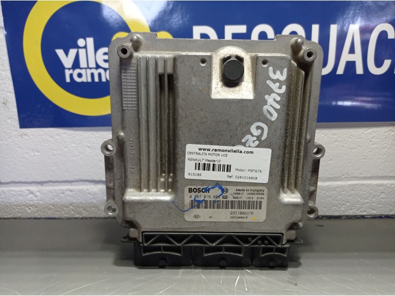 Recambio de centralita motor uce para renault master referencia OEM IAM 0281016808   Recambio de centralita motor uce para renault master referencia OEM IAM 0281016808