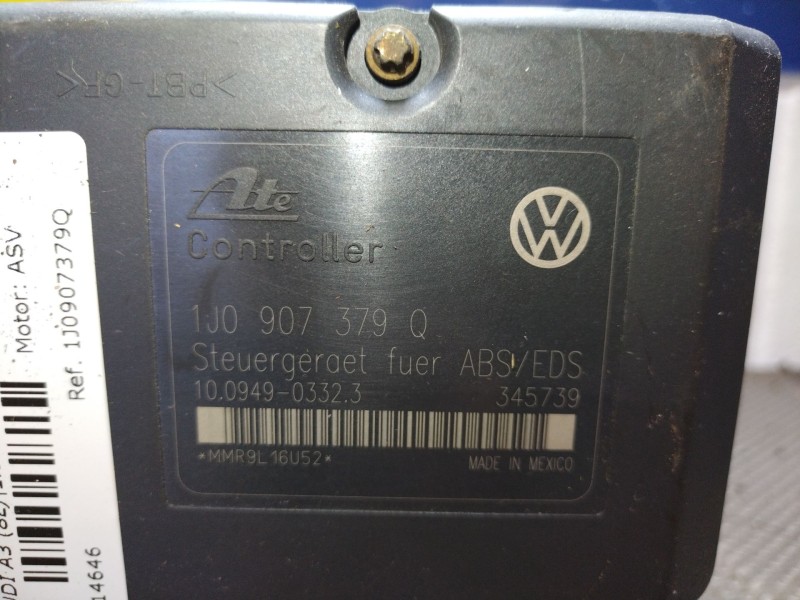 Recambio de abs para audi a3 (8l) 1.9 tdi ambiente referencia OEM IAM 1J0907379Q  