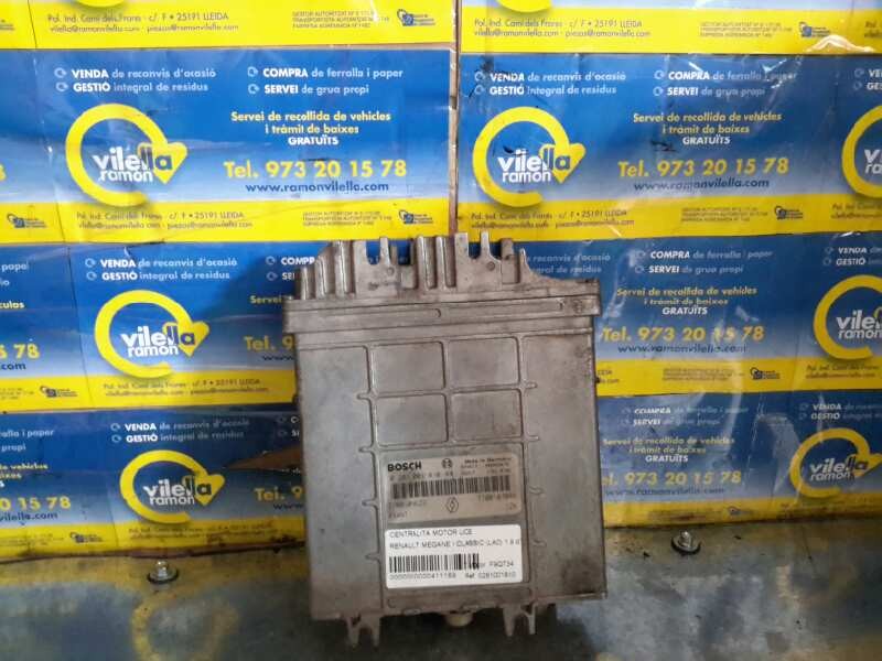 Recambio de centralita motor uce para renault megane i classic (la0) 1.9 dti alize | 06.97 - 12.01 1.9 dti alize | 06.97 - 12.01