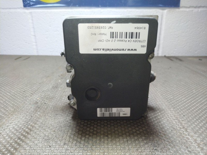 Recambio de abs para citroen c4 picasso 2.0 hdi cmp exclusive referencia OEM IAM 0265951253  