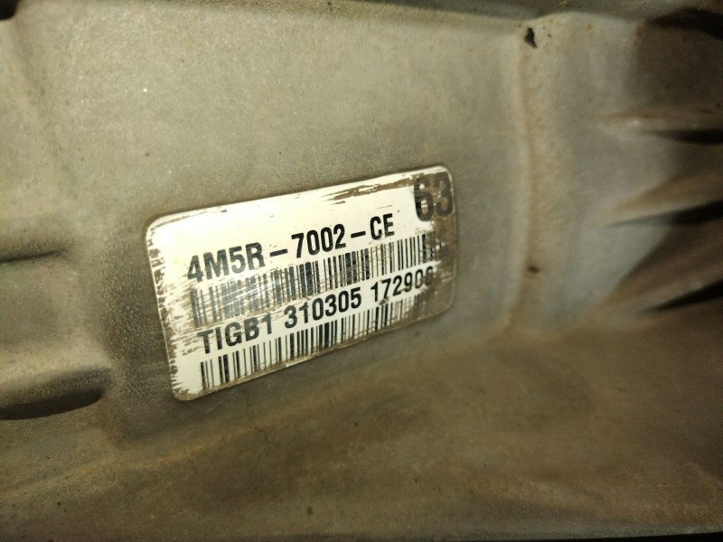 Recambio de caja cambios para ford c-max (cb3)  | ...  | ... referencia OEM IAM 4M5R7002CE  