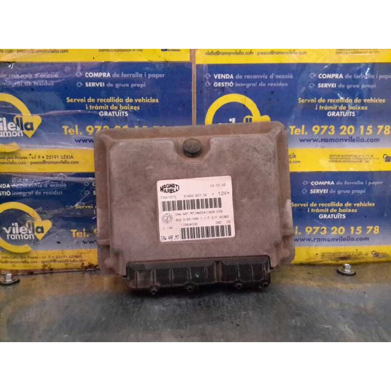 Recambio de centralita motor uce para fiat seicento (187) brush | 07.01 - ... brush | 07.01 - ... referencia OEM IAM IAW4AF.M7 7