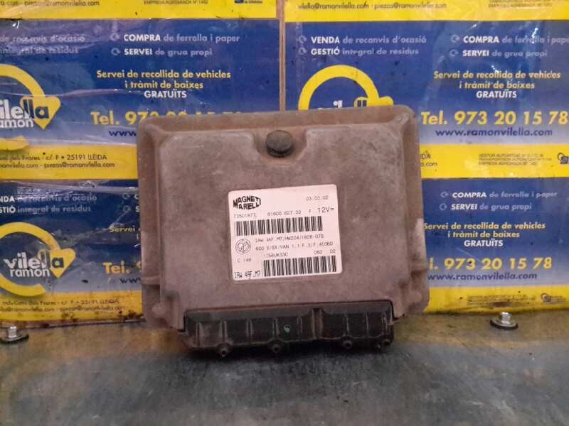 Recambio de centralita motor uce para fiat seicento (187) brush | 07.01 - ... brush | 07.01 - ... referencia OEM IAM IAW4AF.M7 7