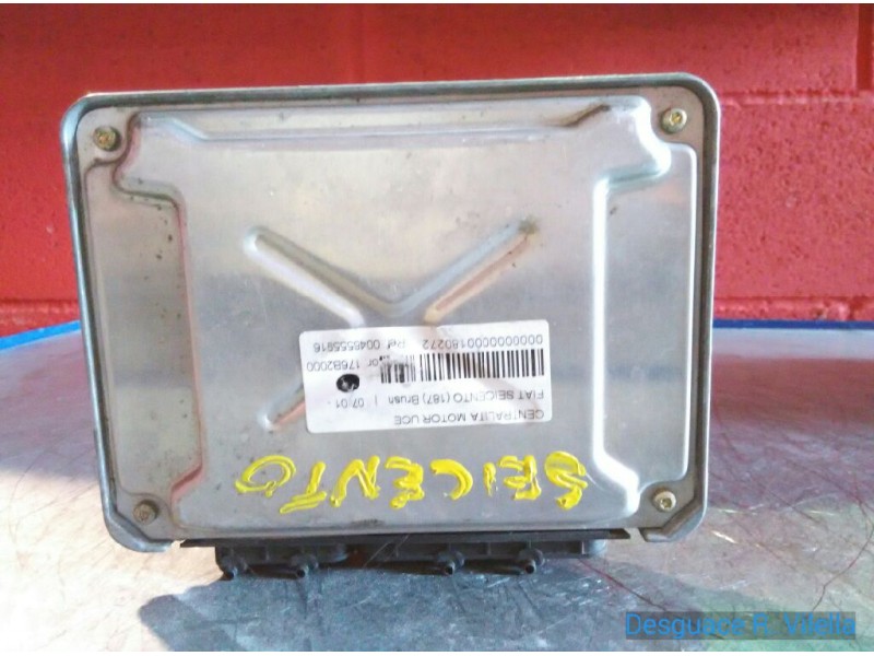 Recambio de centralita motor uce para fiat seicento (187) brush | 07.01 - ... brush | 07.01 - ... referencia OEM IAM IAW4AF.M7 7