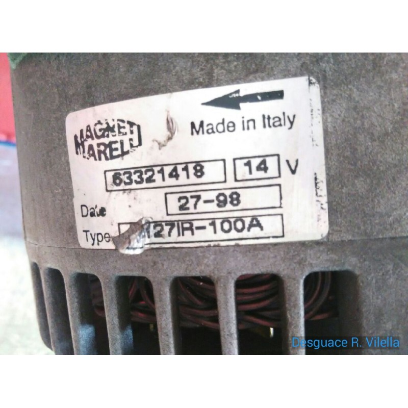 Recambio de alternador para alfa romeo 156 (116) 1.6 16v t.spark impression | 03.03 - ... 1.6 16v t.spark impression | 03.03 - .