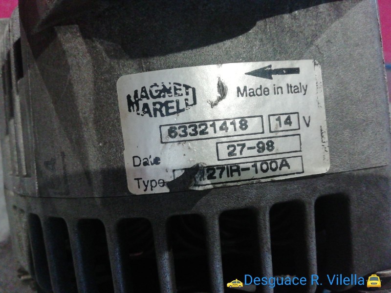 Recambio de alternador para alfa romeo 156 (116) 1.6 16v t.spark impression | 03.03 - ... 1.6 16v t.spark impression | 03.03 - .
