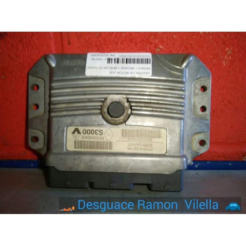 Recambio de centralita motor uce para renault megane ii berlina 5p confort authentique | 07.02 - 12.05 confort authentique | 07.
