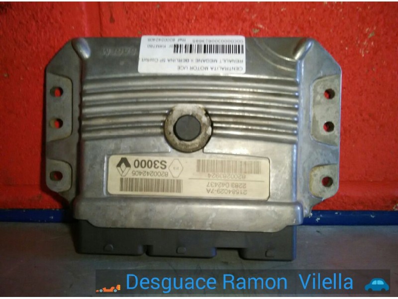 Recambio de centralita motor uce para renault megane ii berlina 5p confort authentique | 07.02 - 12.05 confort authentique | 07.