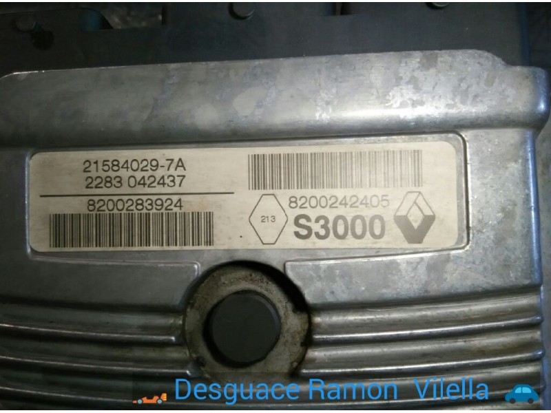 Recambio de centralita motor uce para renault megane ii berlina 5p confort authentique | 07.02 - 12.05 confort authentique | 07.